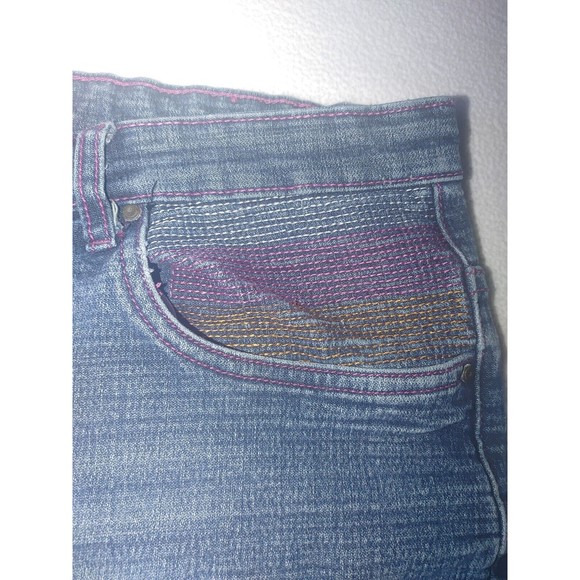 Crest Women's High-Rise Boot Cut Jeans Size 18/29 Five Pocket Design Stretch - Picture 4 of 8